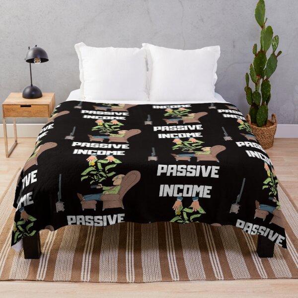 Item preview, Passive Income- Recliner-White Text designed and sold by Trendi61.