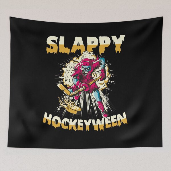 Item preview, Slappy Hockeyween Skeleton Hockey Halloween Costume designed and sold by Dressed For  Duty.