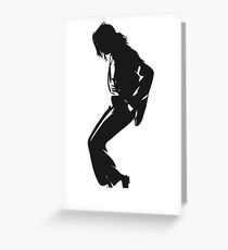 Waiting MJ Greeting Card