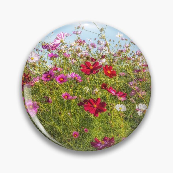 Item preview, Field of cosmos flowers designed and sold by aaronchoi.