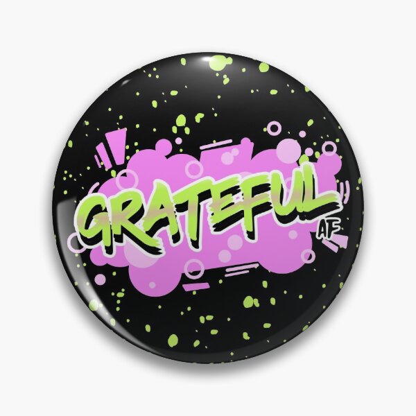 Item preview, Grateful AF - Funny Thanksgiving Quote designed and sold by ModkMerch.