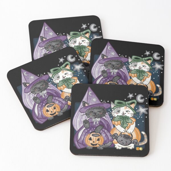 Item preview, Tricks & Treats - Vintage Inspired Halloween Costumed Cats designed and sold by eliseclassique.