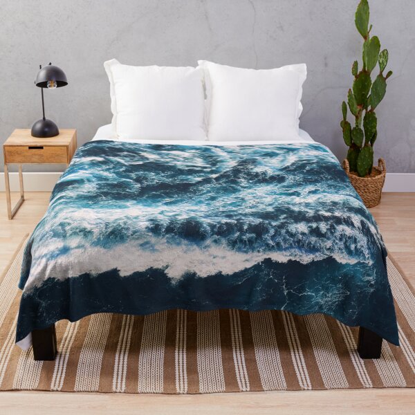 Item preview, Far into the ocean | Deep Blue | Ocean | Frothy Waves | High Sea designed and sold by iwaya-bazaar.