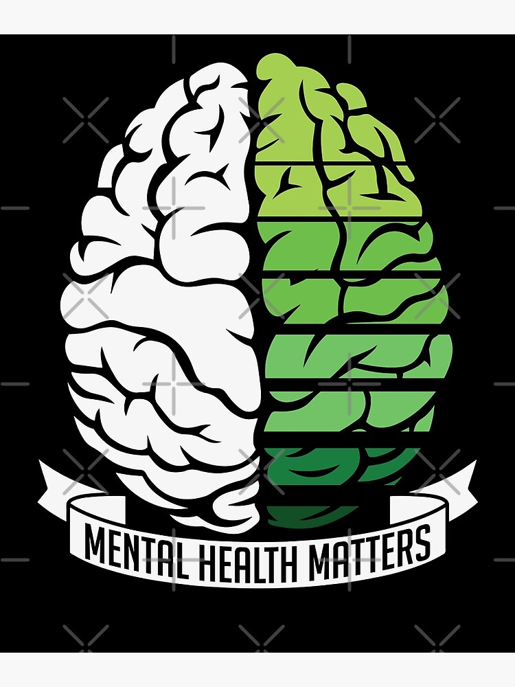 Persona 1 - Mental Health Matters - Posters and Art Prints