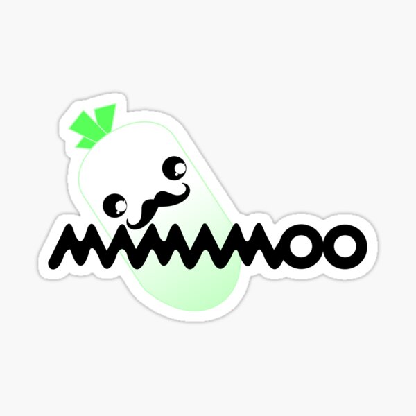 Vista previa del artículo con la obra «Rábano lindo de Mamamoo», diseñado y vendido por Elantris.