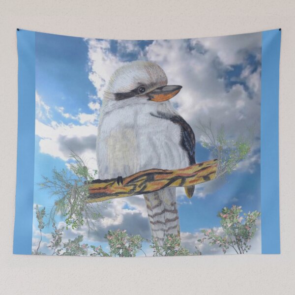 Item preview, Kookaburra designed and sold by KC Morcom.
