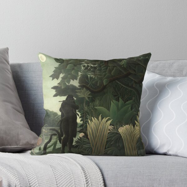Item preview, HENRI ROUSSEAU - The snake charmer - La Encantadora de Serpientes designed and sold by MagicStrawberry.