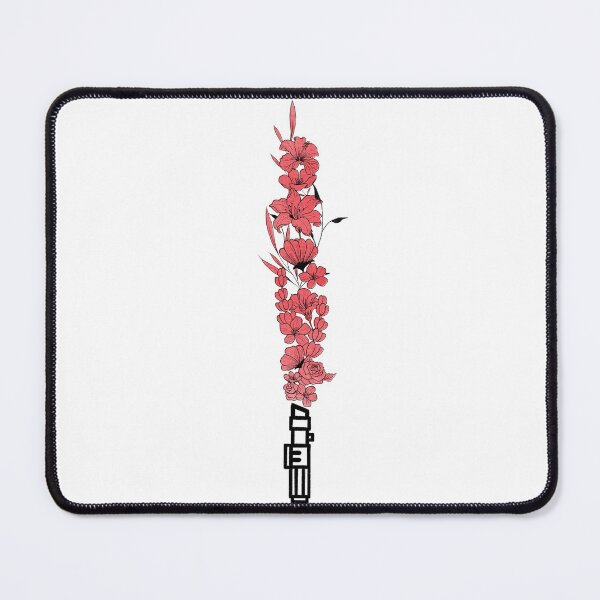 Item preview, floral light saber red designed and sold by akamandyy.