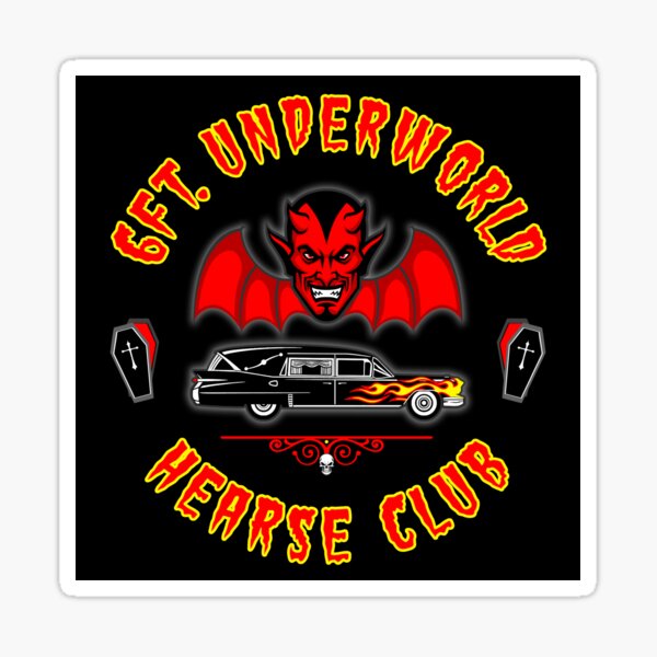 Item preview, 6FT. UNDERWORLD - HEARSE CLUB designed and sold by Garden Of Nightmares.