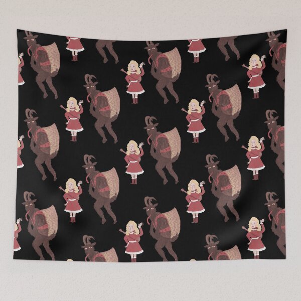 Item preview, Dolly & Krampus  designed and sold by huynhthanhh.