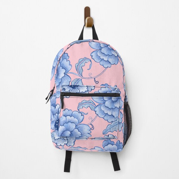 Item preview, Blue Willow Blue Chinoiserie Floral Ancient Design designed and sold by ArtBIU.