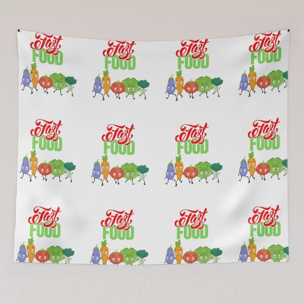 Item preview, Fast Food-Veggies designed and sold by Trendi61.
