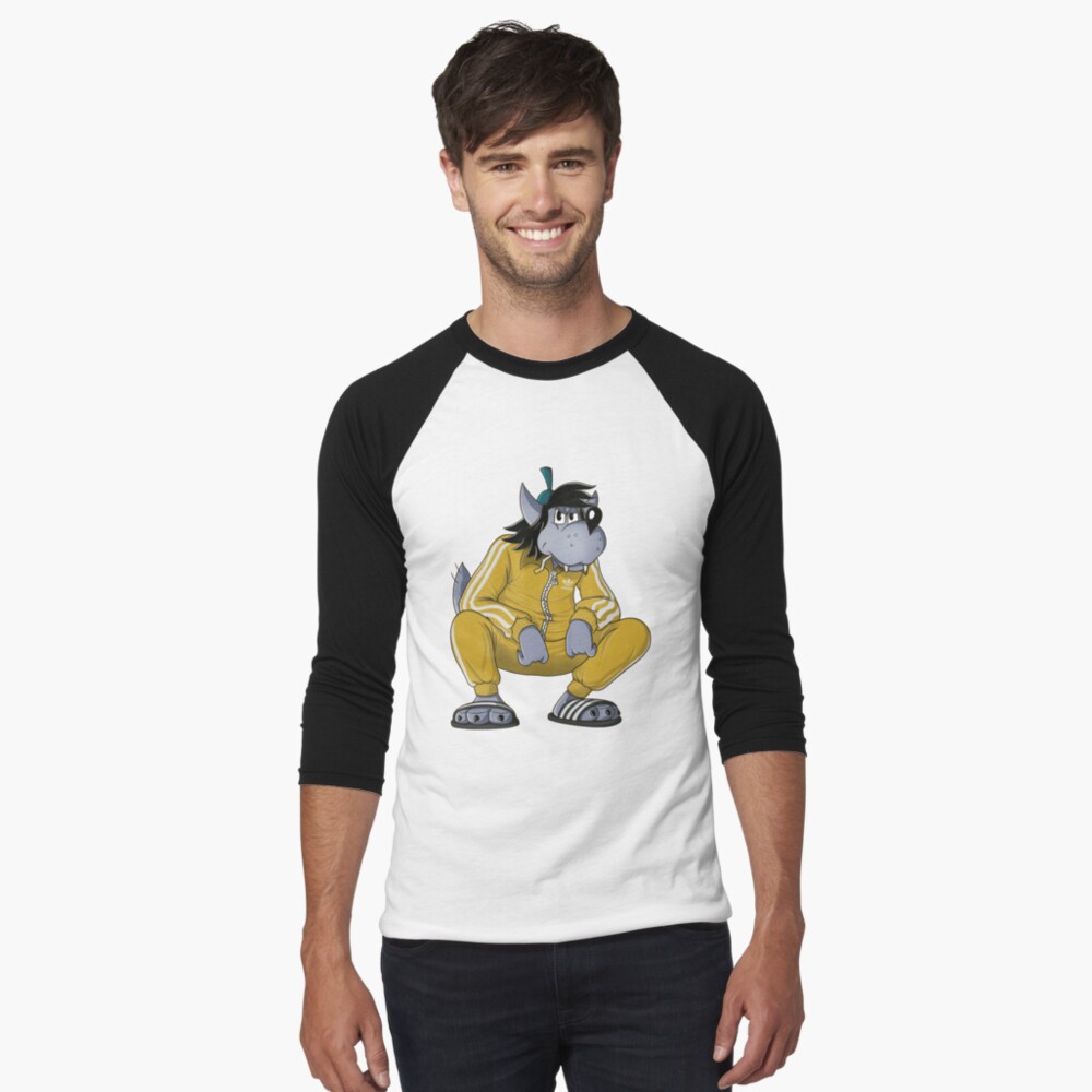 Vista previa del artículo con la obra «Camiseta ¾ estilo béisbol», diseñado y vendido por EricKleins.