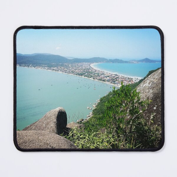 Item preview, Beach | Lookout | Bombinhas Beach | Brazil | Santa Catarina designed and sold by iwaya-bazaar.