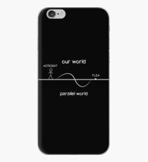 Vinilo o funda para iPhone Acrobat y la pulga: cosas más extrañas