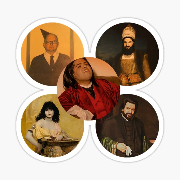 Aperçu de l'œuvre WWDITS Nadja, Nandor, Lazlo, Colin Robinson, Guillermo créée et vendue par huynhvietkhue.