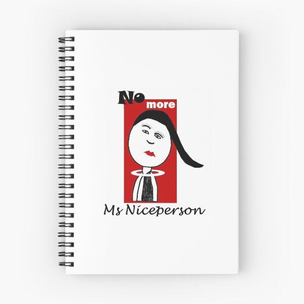 Item preview, MS NICEPERSON (NOT) designed and sold by Bev Aisbett.
