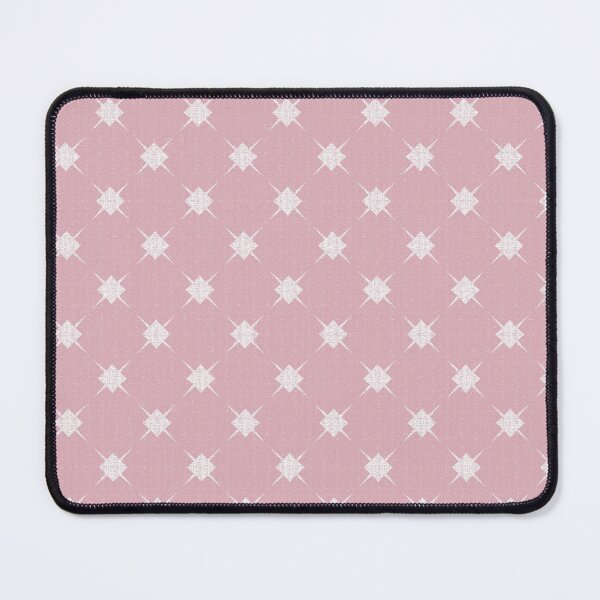 Item preview, Coordinating pink Geometric background for the Whimsical Soft Rainbow Daisy Flowers design designed and sold by wild.geranium.design.