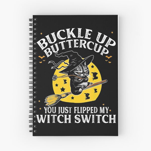 Item preview, Cat Buckle Up Buttercup Halloween designed and sold by Politi Joseph.