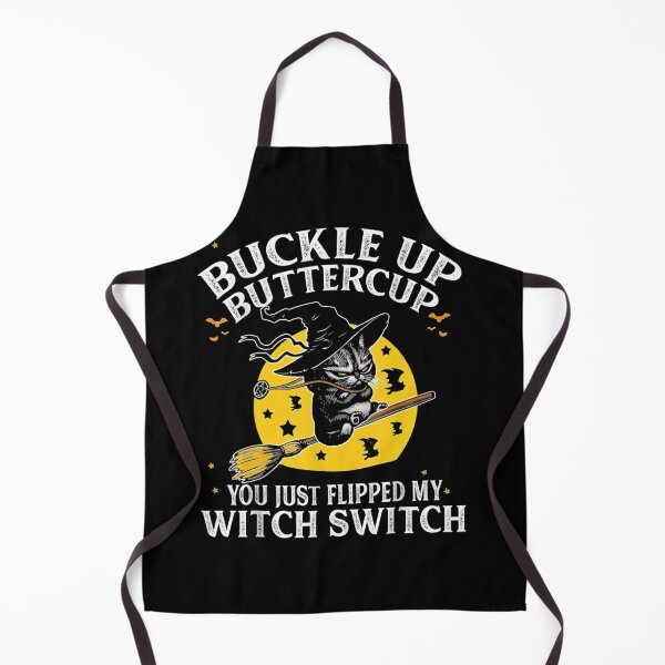 Item preview, Cat Buckle Up Buttercup Halloween designed and sold by Politi Joseph.