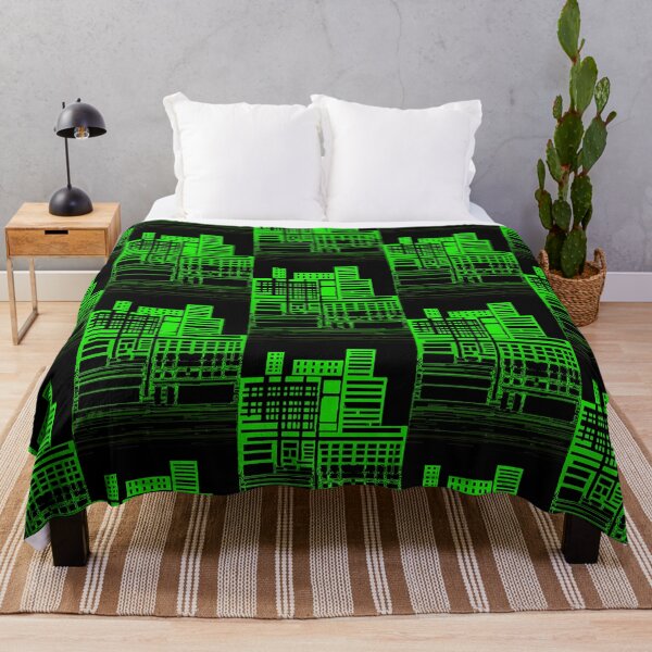 Item preview, 8-bit city Green Version designed and sold by huyhong10028.