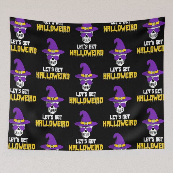 Item preview, Halloween Costume Lets Get Halloweird Skull   designed and sold by huyhong10028.