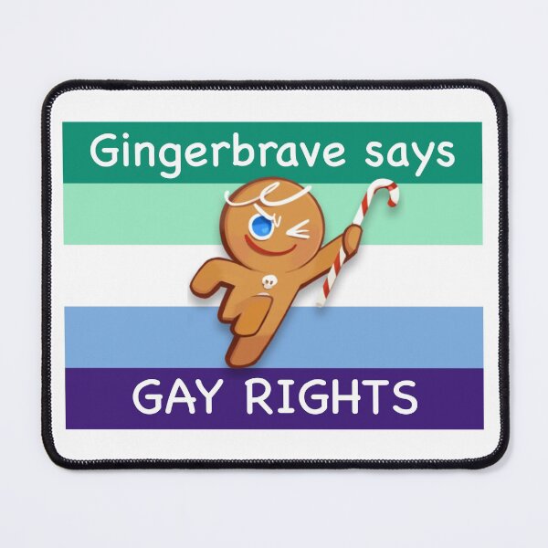 Item preview, Gingerbrave Gay Rights designed and sold by AutumnLeef.