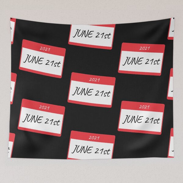 Item preview, June 21st designed and sold by EricKleins.