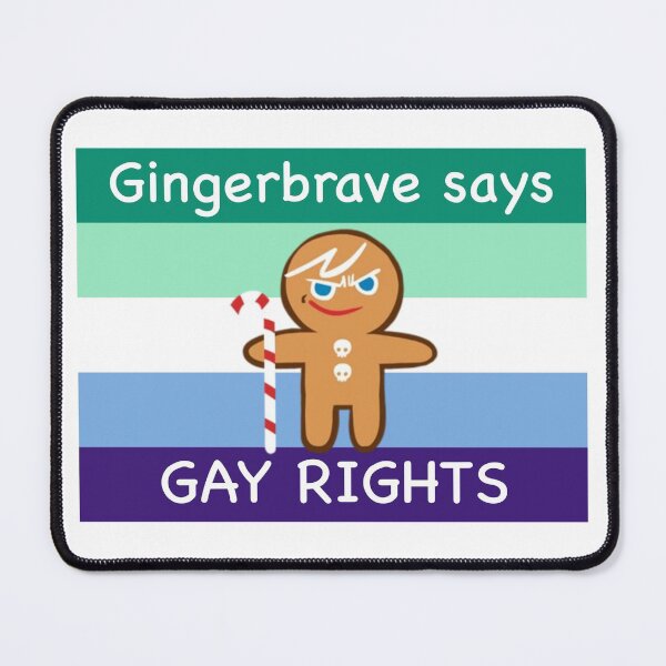Item preview, Gingerbrave Gay Rights designed and sold by AutumnLeef.