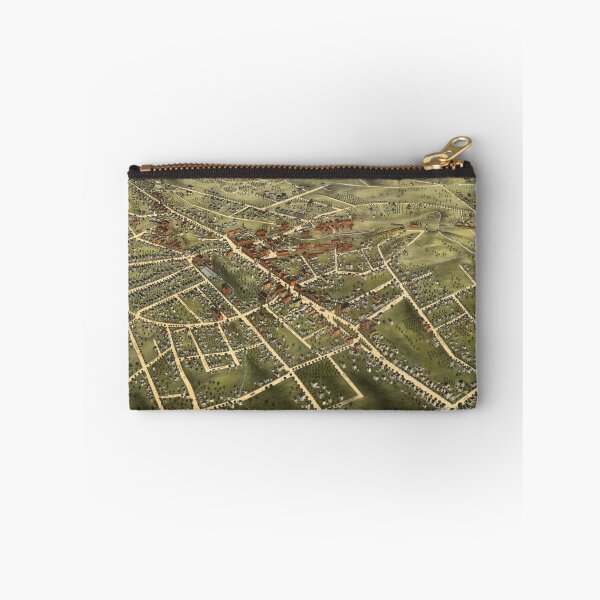 Item preview, Vintage Map of Danbury Connecticut (1875) designed and sold by BravuraMedia.