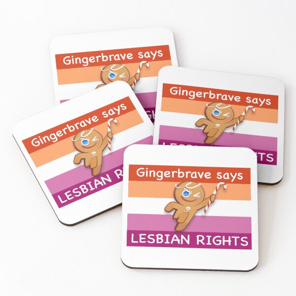 Item preview, Gingerbrave Lesbian Rights designed and sold by AutumnLeef.