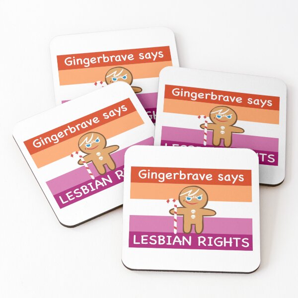 Item preview, Gingerbrave Lesbian Rights designed and sold by AutumnLeef.
