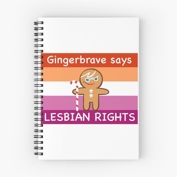 Item preview, Gingerbrave Lesbian Rights designed and sold by AutumnLeef.