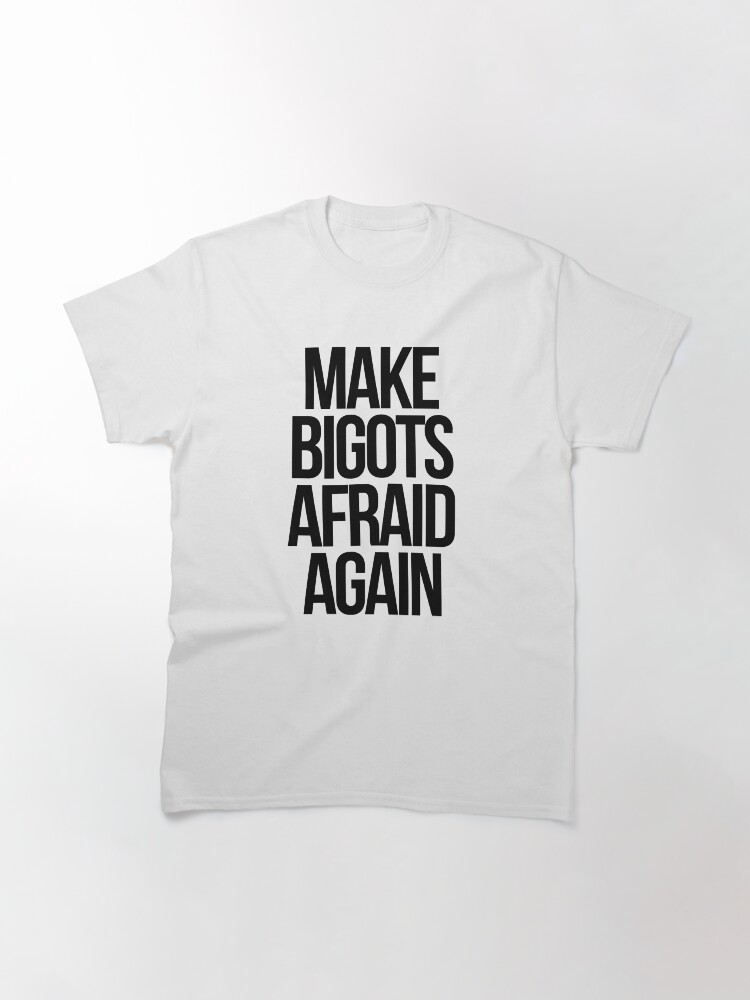 Imagen 3 de 7, Camiseta clásica con la obra Haz que los fanáticos vuelvan a tener miedo, diseñada y vendida por kounterpropos.
