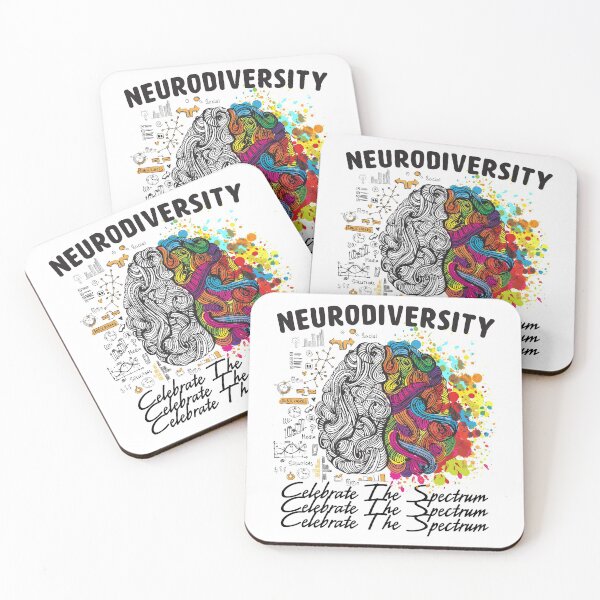 Item preview, Celebrate Neurodiversity, celebrate the spectrum Rainbow Women Men Girl designed and sold by ecomdesign.