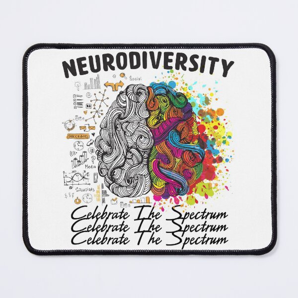 Item preview, Celebrate Neurodiversity, celebrate the spectrum Rainbow Women Men Girl designed and sold by ecomdesign.