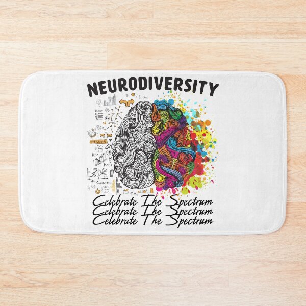 Item preview, Celebrate Neurodiversity, celebrate the spectrum Rainbow Women Men Girl designed and sold by ecomdesign.