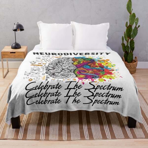 Item preview, Celebrate Neurodiversity, celebrate the spectrum Rainbow Women Men Girl designed and sold by ecomdesign.