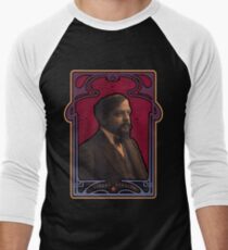 Claude Debussy's Nature of Beauty Men's Baseball ¾ T-Shirt