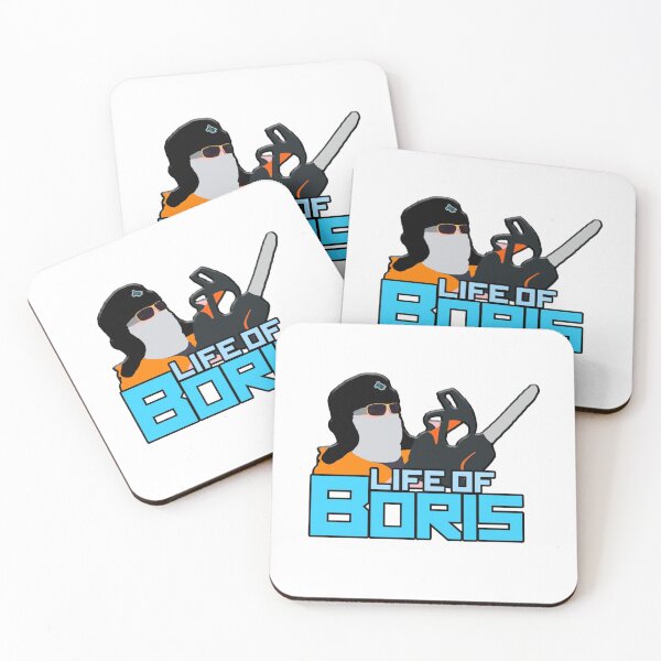 Item preview, UNIQUE - Life of Boris Orange Blue   designed and sold by EricKleins.