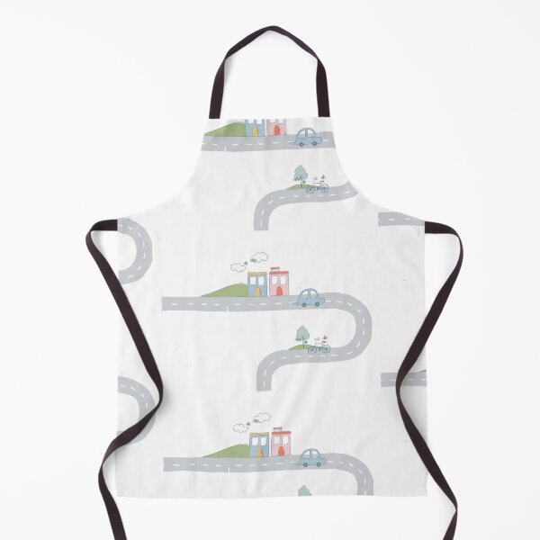 Item preview, Whimsical Road Scene designed and sold by SarnaDarlingArt.