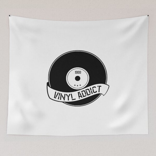 Item preview, Vinyl Addict / Record Player Love Music Retro Music Vintage design designed and sold by CreatedByHeidi.