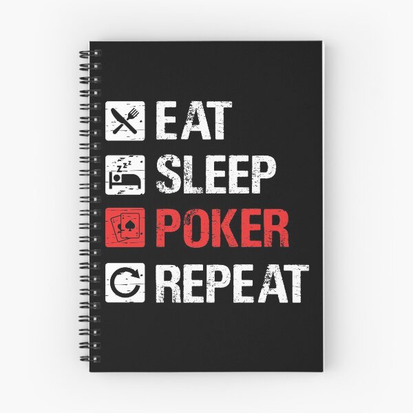 Artikelvorschau, Essen, schlafen, pokern, wiederholen entworfen und verkauft von angelusdark.