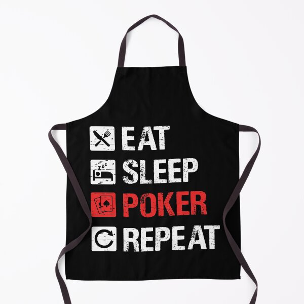 Item preview, Eat, sleep, poker, repeat designed and sold by angelusdark.