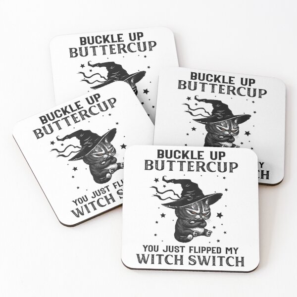 Item preview, Halloween Cat Buckle Up Buttercup designed and sold by Jim Smith.