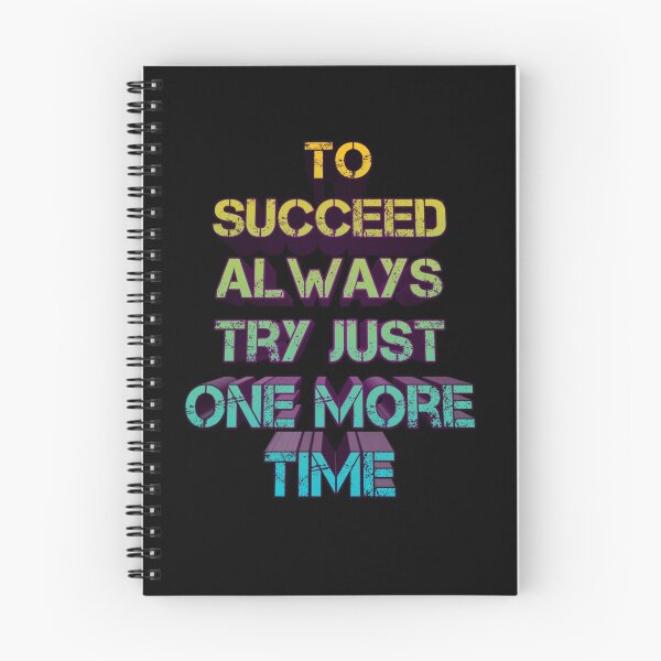 Item preview,  To Succeed Always Try Just One More Time Quote designed and sold by Red-ElYoubi.