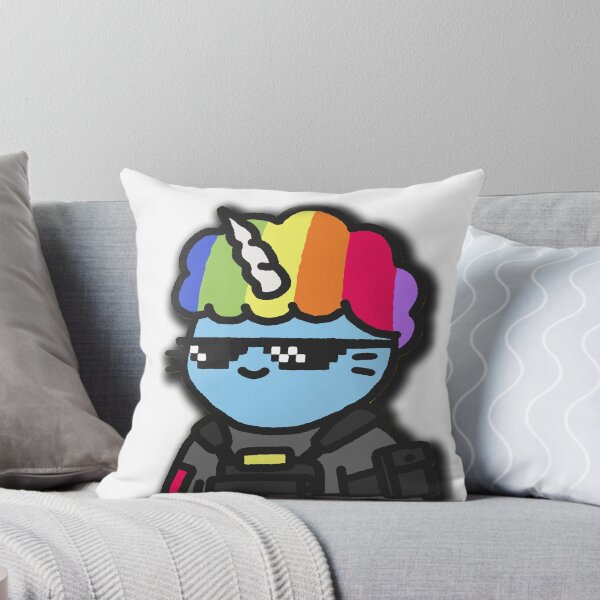 Item preview, CoolCat NFT Rainbow Afro Unicorn Swat Vest Deal With It Cat Crypto NFT designed and sold by milkteadreams.