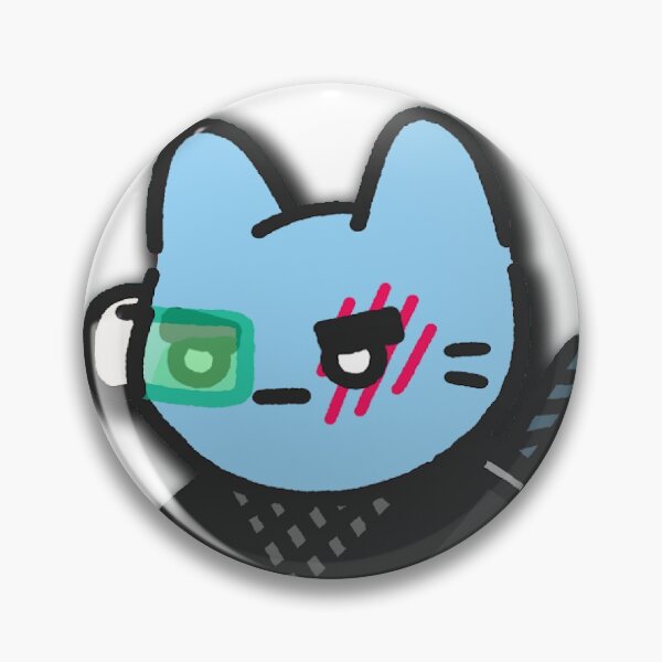 Artikelvorschau, CoolCat NFT Scouter Scar Angry Ninja Cat Crypto NFT entworfen und verkauft von milkteadreams.