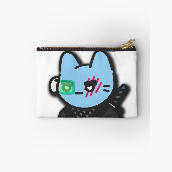 Aperçu de l'œuvre CoolCat NFT Scouter Scar Chat Ninja en colère Crypto NFT créée et vendue par milkteadreams.
