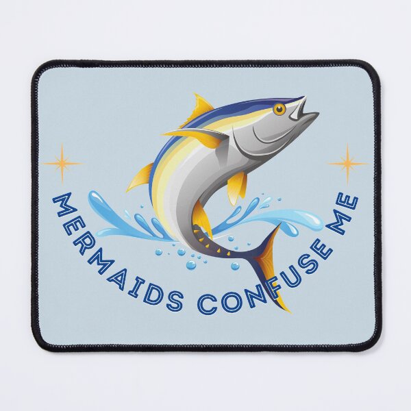 Item preview, Mermaids confuse me designed and sold by Grace-Gorilla.